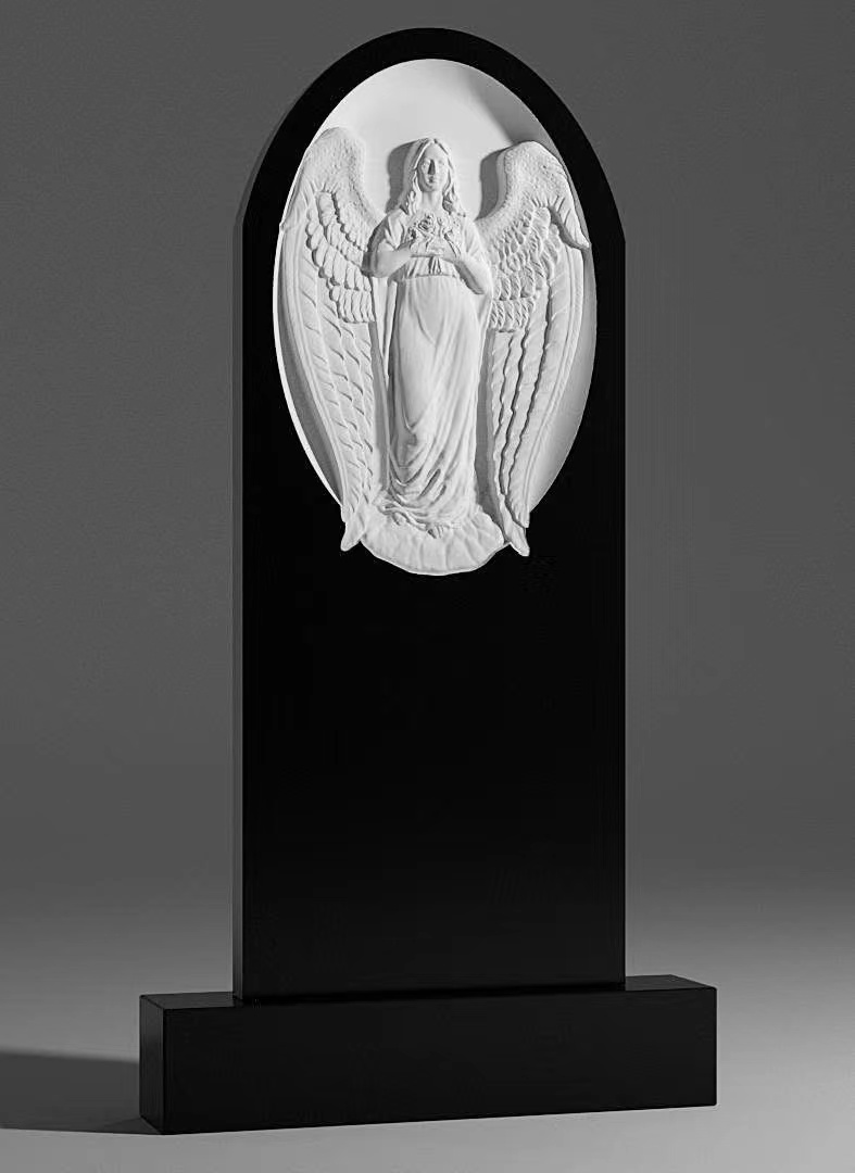 Китайски ксингски руски стил Angel Relief Arled Dombstone